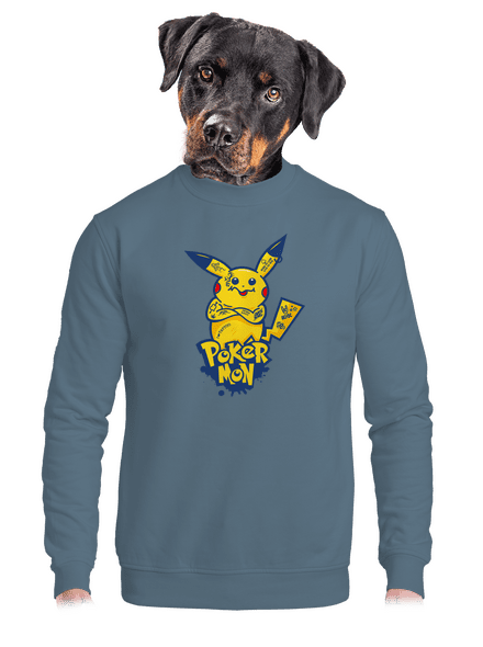 Pokérmon unisex mikina bez kapuce Nordic Blue