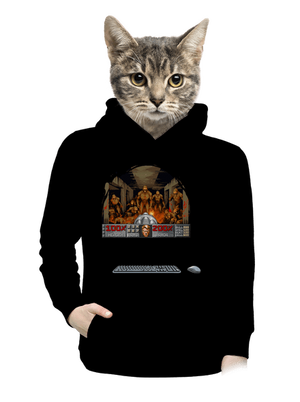 B17: Doom dámská mikina klokanka Black