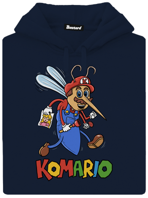 Komario pánská mikina klokanka Navy