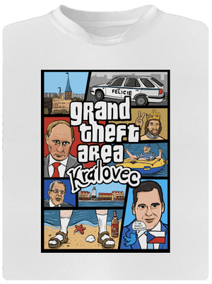 Královec dětské sportovní tričko White