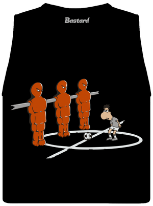 Fotbálek dámské tílko volné Black