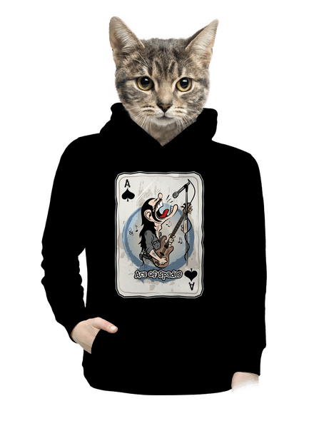 Ace of Spades dámská mikina klokanka Black