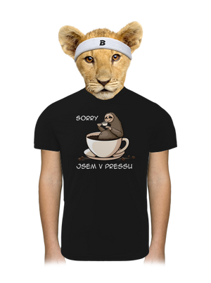 V pressu dětské sportovní tričko Black