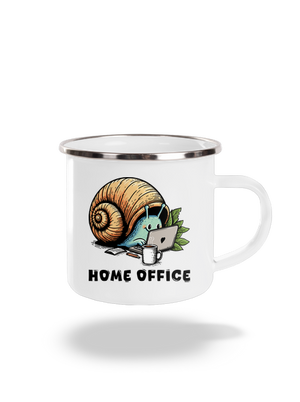 Šnekův home office plecháček White