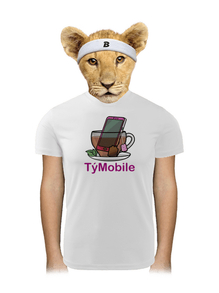 TýMobile dětské sportovní tričko White