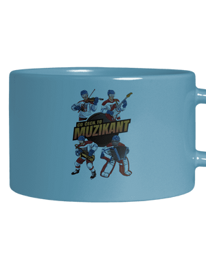 Co Čech, to hokejista hrnek makronka Blue Macaron