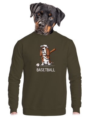 unisex mikina bez kapuce