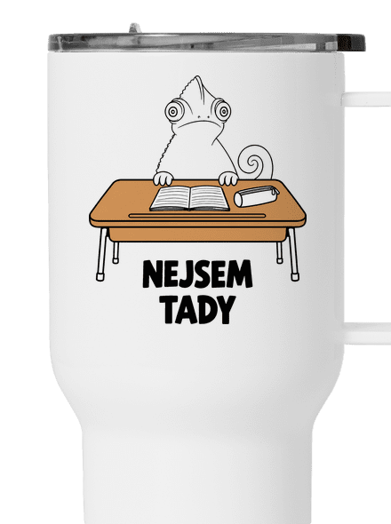 Nejsem tady termohrnek White