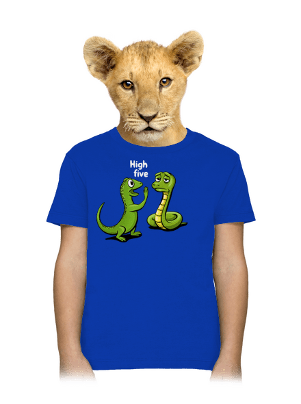 High Five dětské tričko Royal Blue