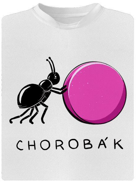 Chorobák dětské sportovní tričko White
