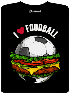 Foodball pánské tričko Black