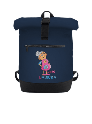 B jako babička batoh French Navy
