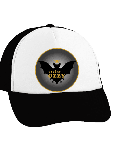 Navždy Ozzy kšiltovka truckerka Black cap