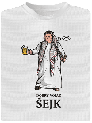 Dobrý voják Šejk dětské sportovní tričko White