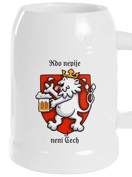 Kdo nepije, není Čech půllitr White