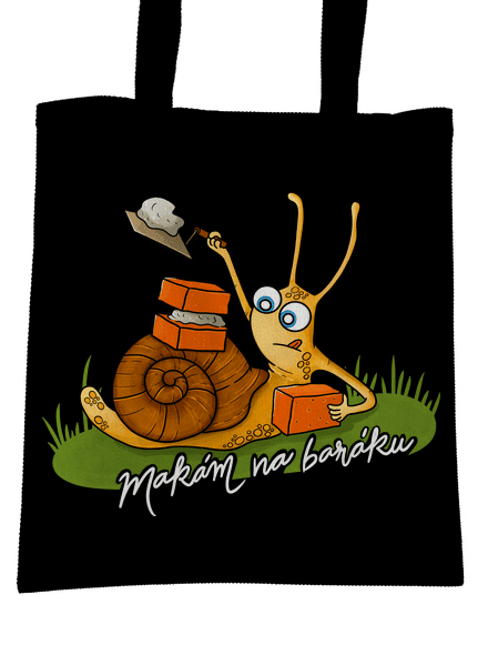 Makám na baráku taška Black