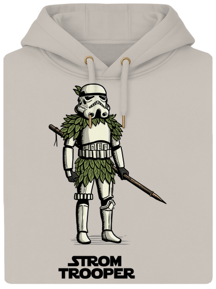Strom trooper unisex mikina premium Pastel Macchiato