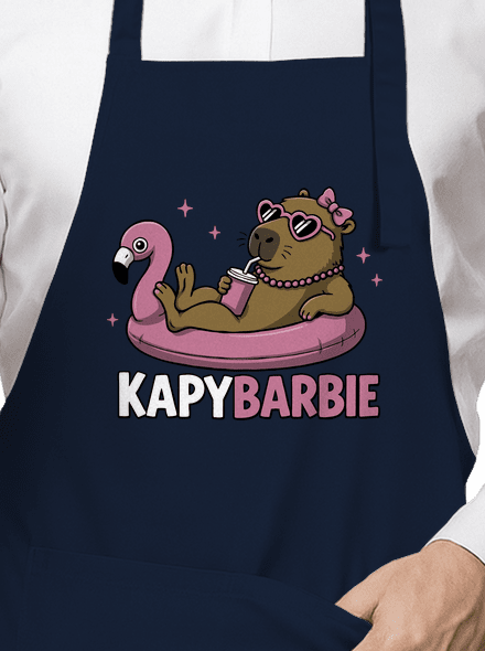 Kapybarbie zástěra Navy