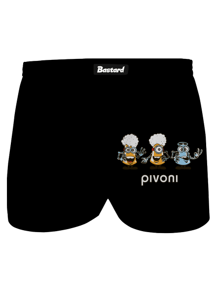 Pivoni pánské trenky Black