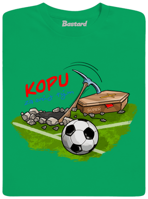 Kopu za svůj tým dětské tričko Kelly Green