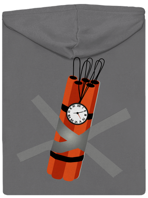 Dynamit dámská mikina na zip Steel Gray