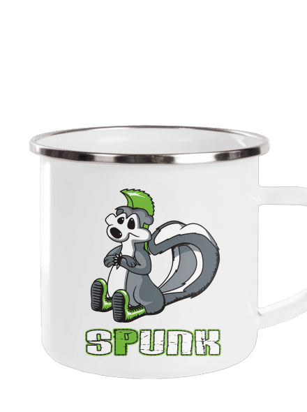 Spunk plecháček White