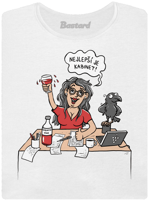 Kabinet dámské tričko premium White