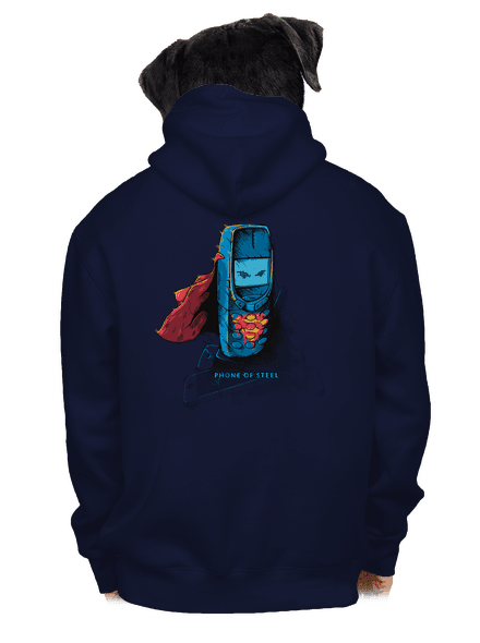 Mobil z oceli pánská mikina na zip Navy