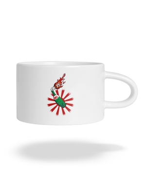 Kamikaze hrnek makronka White