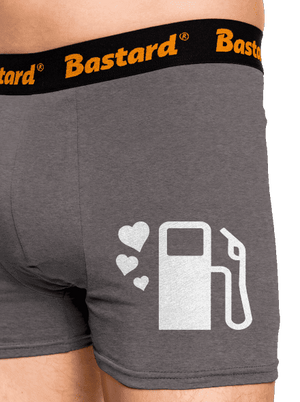 Plnou prosím boxerky Gray Melange