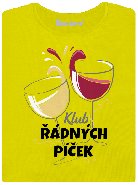 Klub řádných píček dámské tričko premium Lemon