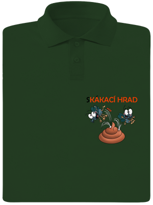 Skákací hrad pánská polokošile Bottle Green Mal