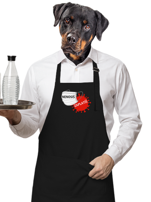 Nenosíš zaplatíš zástěra Black