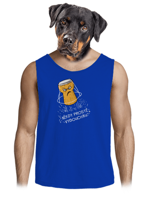 Někdy vybouchnu pánské tílko Royal Blue