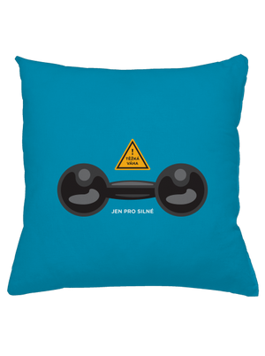 Těžká váha polštář Blue Turquoise