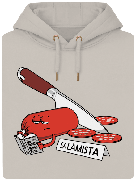 Salámista unisex mikina premium Pastel Macchiato