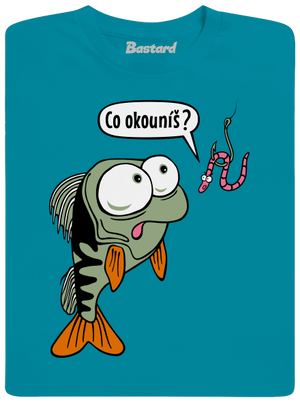 Co okouníš? pánské tričko Diva Blue