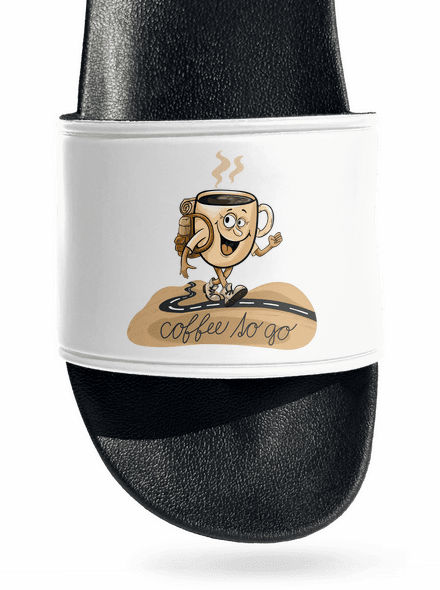 Coffee to go pantofle White