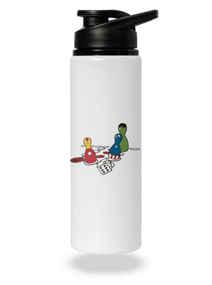 Superhrdino nezlob se lahev na vodu White