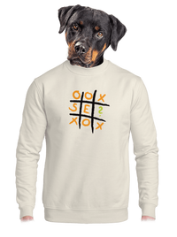 unisex mikina bez kapuce