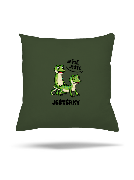 Ještě, ještě polštář Olive Green
