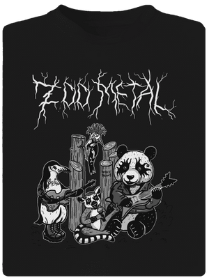 ZOO metal dětské sportovní tričko Black