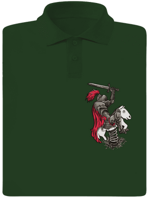 Rytíř pánská polokošile Bottle Green Mal