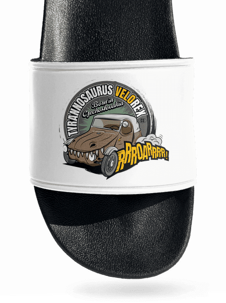 Tyrannosaurus Velorex pantofle White