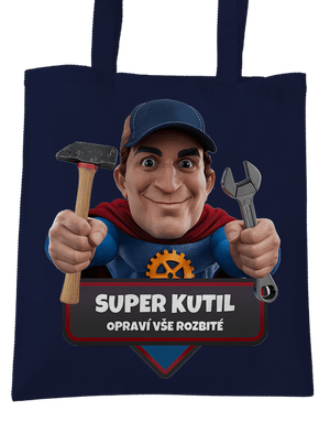 Super táta taška French Navy