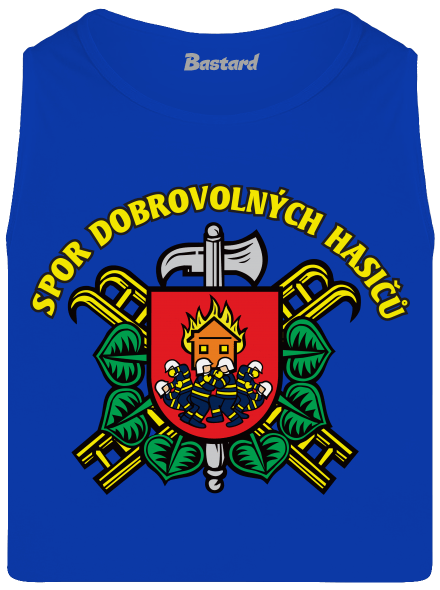 Spor dobrovolných hasičů pánské tílko Royal Blue