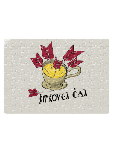 Šipkovej čaj puzzle White