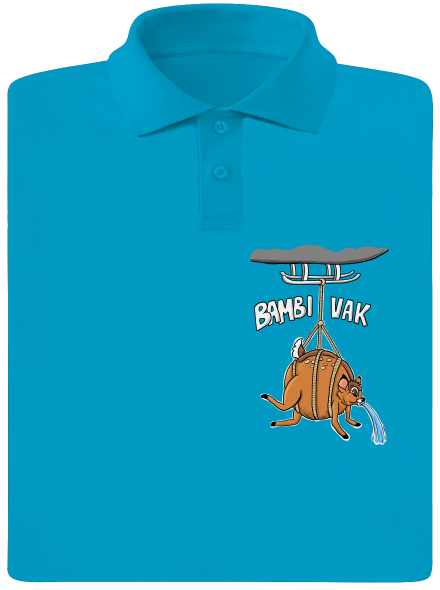 Bambi vak pánská polokošile Blue Atol