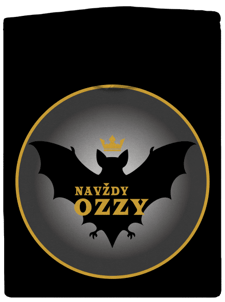 Navždy Ozzy dámská mikina na zip Black