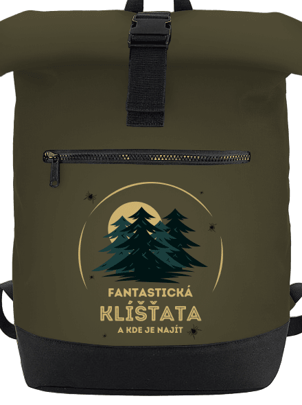 Fantastická klíšťata batoh Military Green